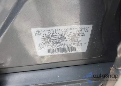 2023 Nissan Kicks Sv Xtronic Cvt из США, поврежденный, VIN 3N1CP5CV2PL506765